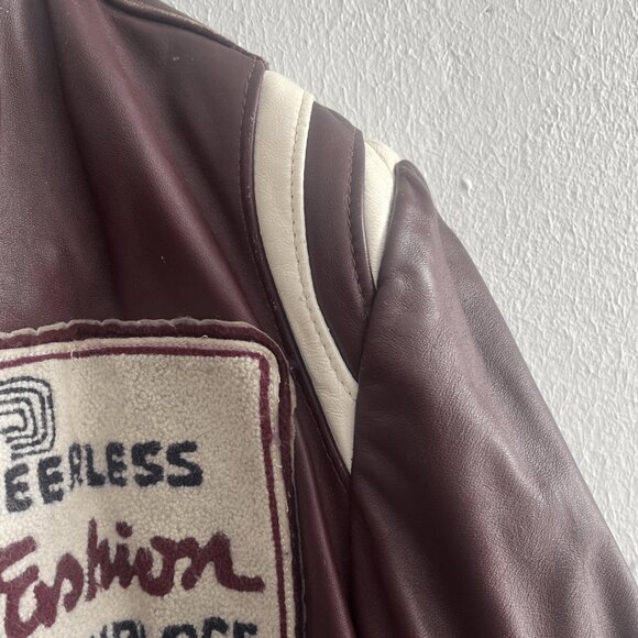 Vintage  Leather Jacket - Picture 4 of 6